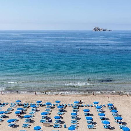 Levante Beach Front Of The Sea Estacha Benidorm Exterior photo